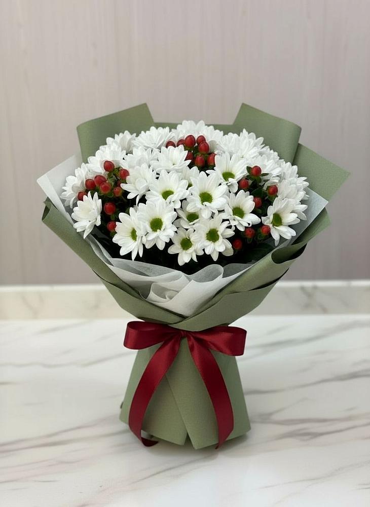 Букет цветов из: Хризантемы в Александрийской Республики Дагестан