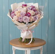 Букет цветов из:  Розы в Александрийской Республики Дагестан