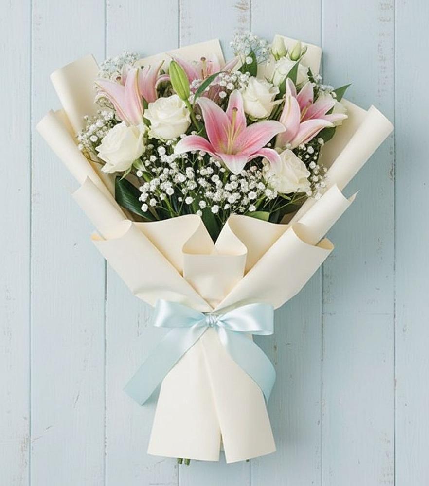 Букет цветов из: Лилии в Александрийской Республики Дагестан