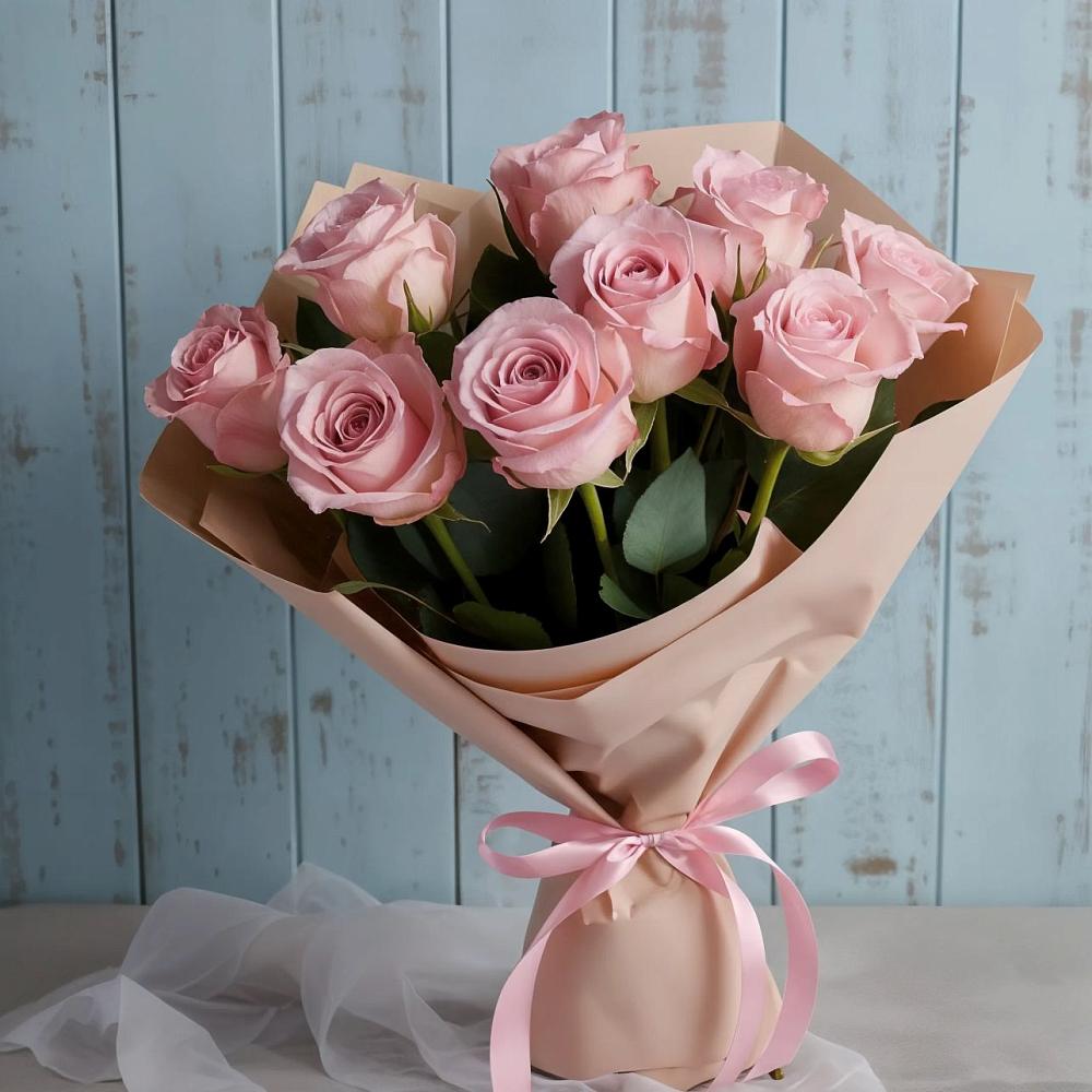 Букет цветов из: Розы в Александрийской Республики Дагестан