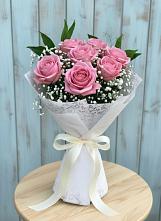Букет цветов из:  Розы в Александрийской Республики Дагестан