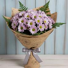 Букет цветов из:  Хризантемы #REPLACE_PRED# Александрийской Республики Дагестан