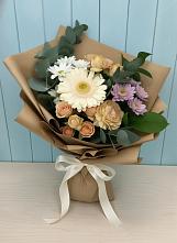 Букет цветов из:  Герберы и Хризантемы в Александрийской Республики Дагестан