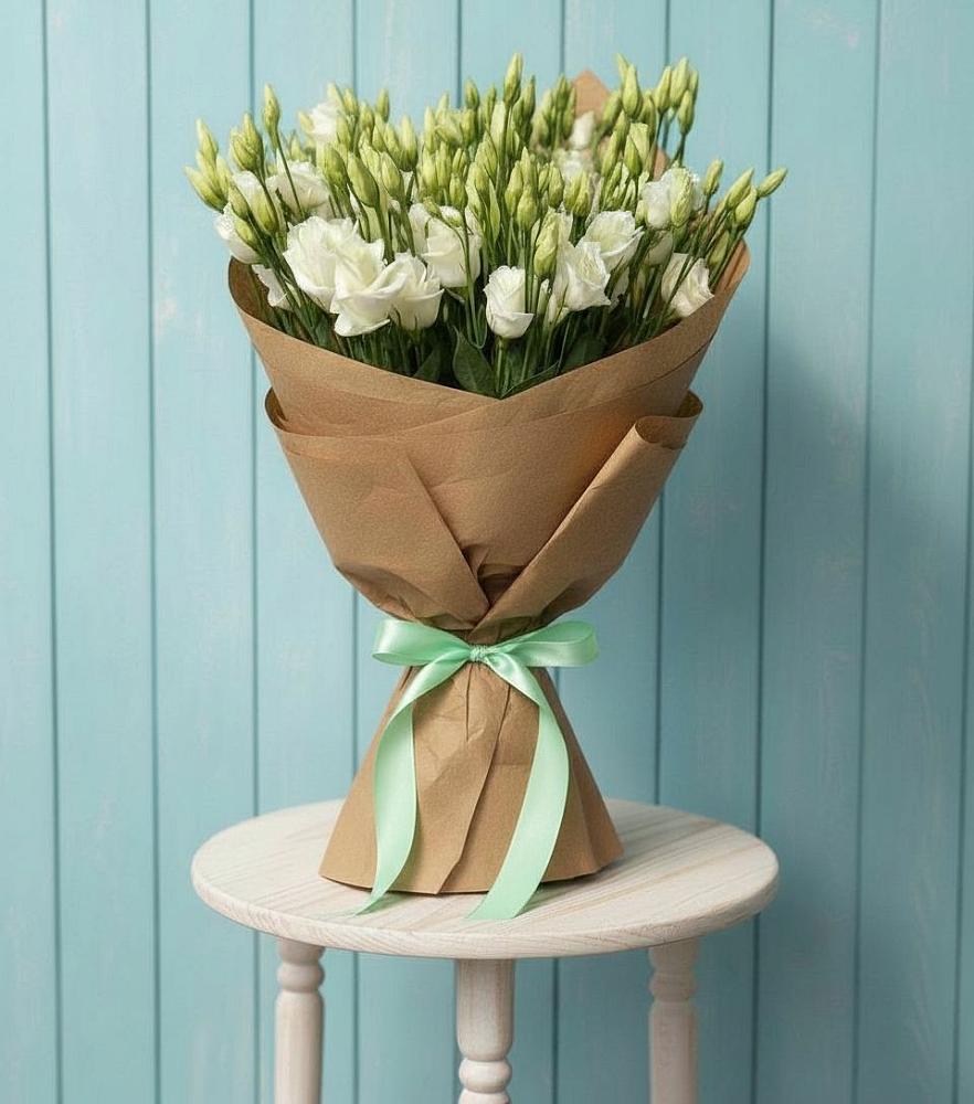 Букет цветов из: Лизиантусы в Александрийской Республики Дагестан