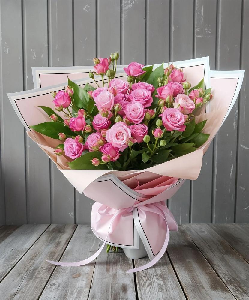 Букет Розовый кустик в Александрийской Республики Дагестан