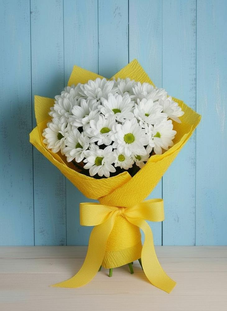 Букет цветов из: Хризантемы в Александрийской Республики Дагестан