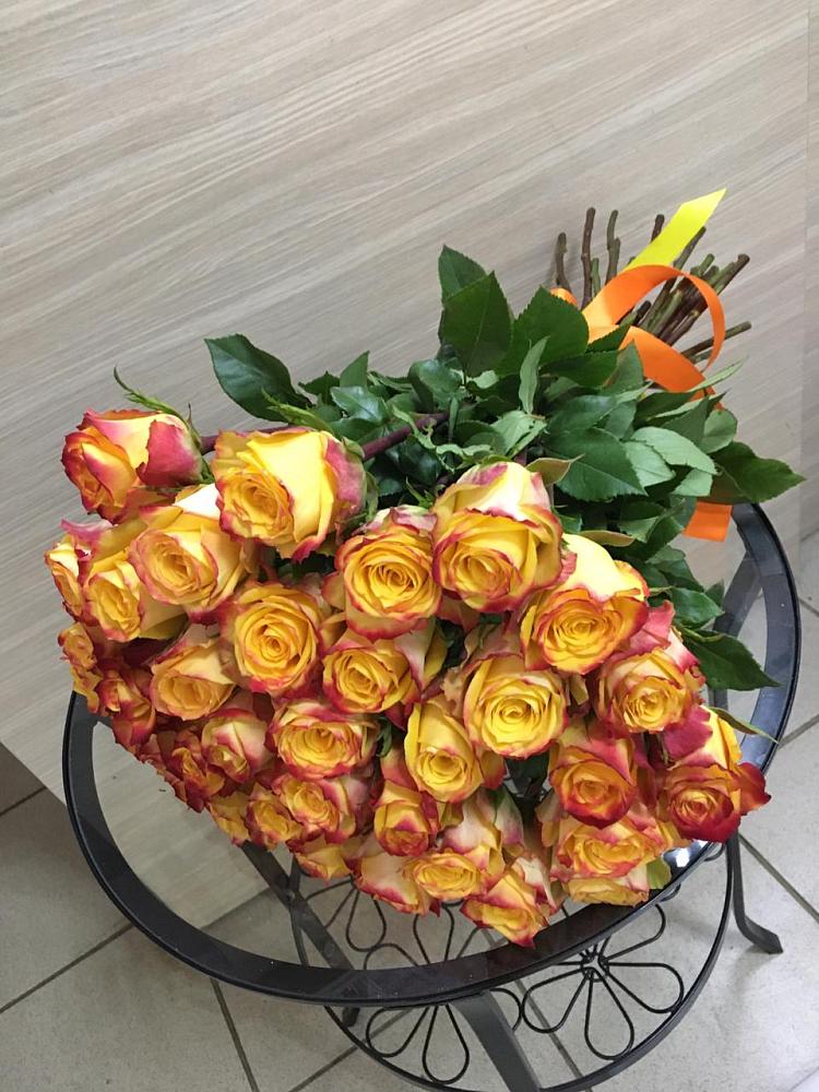 Букет Желтые розы в Александрийской Республики Дагестан