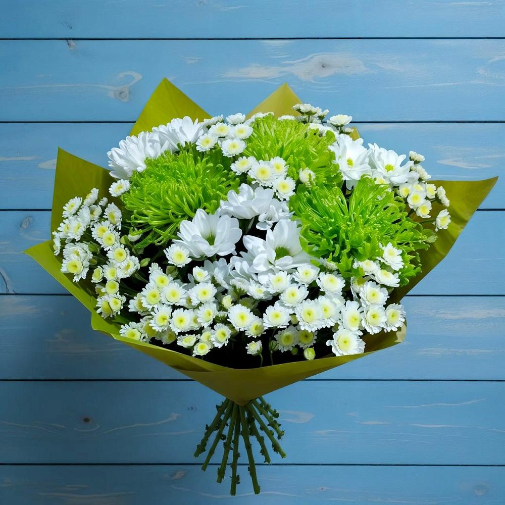 Букет цветов из: Хризантемы в Александрийской Республики Дагестан