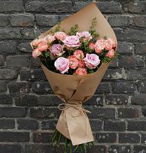Букет цветов из:  Розы в Александрийской Республики Дагестан
