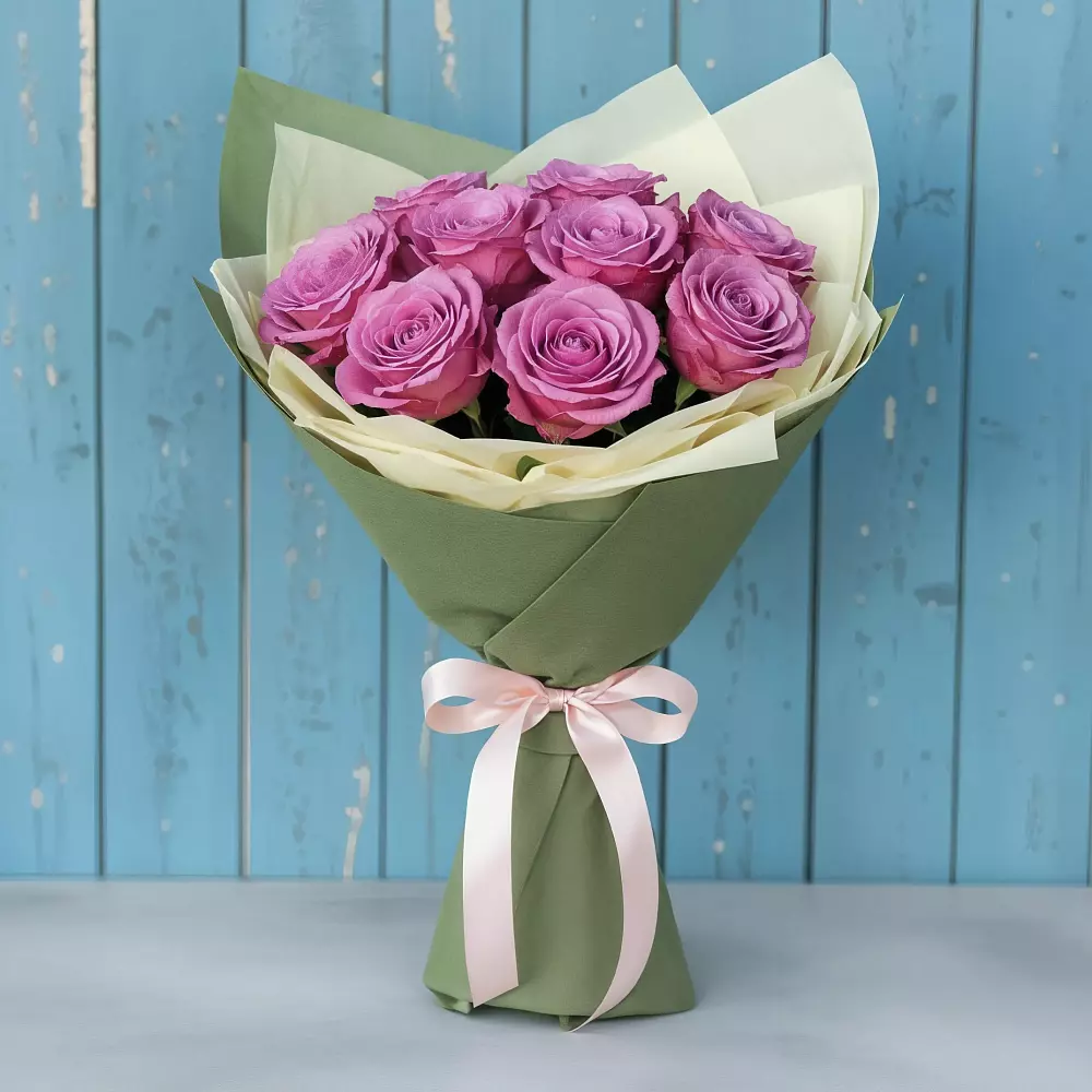 Букет Розы Фёрст Леди в Александрийской Республики Дагестан