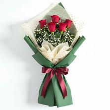 Букет цветов из:  Розы в Александрийской Республики Дагестан