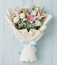 Букет цветов из:  Лилии в Александрийской Республики Дагестан